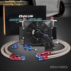 Fit For Twin Turbo 135 E82 335 E90 E92 E93 N54 25 Row Oil Cooler + 7" Fixed Fan New. Price: $140.73.