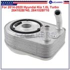 Engine Oil Cooler For 2013-20 Hyundai Veloster 1.6L Turbo 264102B740 264102B710 New. Price: $31.99.