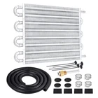 Evil Energy 5/16" Transmission Oil Cooler, 8 Tube And Fin Pass, Silver New. Price: $81.91.