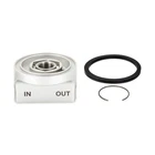 Mishimoto Engine Oil Cooler Remote Filter Take-off Plate, M22 X New. Price: $123.61.