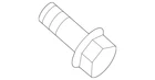 Genuine Ford Engine Oil Filter Adapter Bolt N806156-S437 New. Price: $6.00.