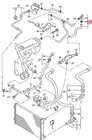 Genuine Vw Hose Beetle 1C0121157L New. Price: $45.11.