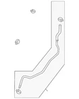 Genuine Nissan Oil Cooler Tube 21633-3HC3A New. Price: $52.43.
