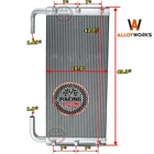Hydraulic Oil Cooler 4650353 For John Deere 220DW 225DLC Hitachi ZX200 ZX210 New. Price: $649.00.