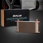 G-plus Universal Gold Engine Aluminum Transmission Racing Oil Cooler 10 Row Japa New. Price: $76.99.