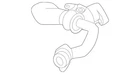 Genuine Mercedes-benz Return Line 190-270-23-00 New. Price: $406.52.