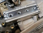 Moon 4 Carb Polished Aluminum Fuel Block Finned Hot Rod Drag Racing Gasser Nhra New. Price: $79.99.