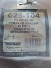 Engine Oil Cooler Hose Assembly Dorman 625-104 New. Price: $60.00.