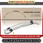 Power Steering Return Line Assembly For Hyundai Santa Fe 2001-2006 Cooler Tube New. Price: $24.38.