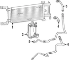 Genuine Nissan Automatic Transmission Oil Cooler 21606-6SA0A New. Price: $189.03.
