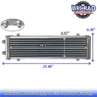 Oil Cooler Core 18.5"X5.5"X1.58" Universal Large Dual Pass Bar & Plate Aluminum New. Price: $128.00.
