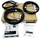 Transmission Cooler Hoses Line Black For Cummins 2003-2007 Dodge Ram 5.9L 48RE New. Price: $105.00.