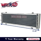18.5"X5.5"X1.58" Oil Cooler Aluminum Universal Dual Pass Bar & Plate Us Shipping New. Price: $128.00.