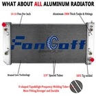Row Core Radiator For Chevrolet 2003-2007 Gmc C4500 C5500 C6500 Kodiak Topkick New. Price: $234.95.