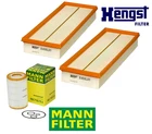 Oem Engine Air Filter Oil Kit Mann Hengst For Mercedes V6 V8 Gas New. Price: $67.52.