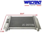 32MM Mobile Hydraulic Oil Cooler 0-30 Gpm 14 Hp Model OC-42 #24096 All Aluminum New. Price: $250.00.