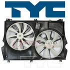 Tyc Dual Radiator & Condenser Fan Assembly For 2018-2020 Lexus RX350L 3.5L Sv New. Price: $257.93.