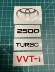 Toyota 1JZ-GTE Vvti Coilpack Cover Decals New. Price: $19.99.