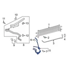 Ford F-250 Super Duty 17-22 Automatic Transmission Oil Cooler Hose Assembly New. Price: $93.77.