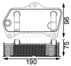 Mahle Oil Cooler CLC202000S Us New. Price: $60.10.