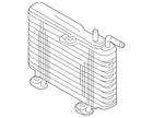 Genuine Mitsubishi Trans Cooler 2920A427 New. Price: $542.30.