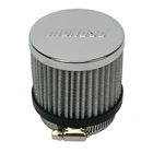 Moroso 68818; Clamp-on Breather, Black/chrome, Open Element, Fits 2 In. Tube New. Price: $29.04.
