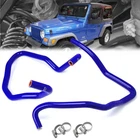 Hps Blue Silicone Heater Coolant Hose Kit For 03-06 Jeep Wrangler Tj 2.4L Lhd New. Price: $120.00.