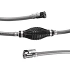 3/8" X 6' Type B1 Fuel Hose With Bulb And Tank & Engine Ends Connectors New. Price: $65.26.