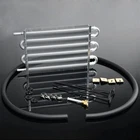 Fit For 6 Row Remote Transmission Oil Cooler Manual-auto Radiator Kit Converter New. Price: $32.29.