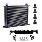 Zhsymx AN10 30 Row Oil Cooler Stacked Plate Engine Trans Aluminum Black New. Price: $84.99.