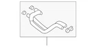 Genuine Mitsubishi Heater Hose 7805A089 New. Price: $85.45.