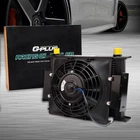 30 Row Universal Engine Transmission 10AN Oil Cooler + 7" Electric Fan Kit Hot New. Price: $110.99.