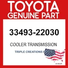 Toyota Genuine 3349322030 Cooler Transmission Oil 33493-22030 Oem New. Price: $140.82.