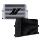 Mishimoto Universal Heavy-duty Oil Cooler, 10" Core, Same-side Outlets, Silver New. Price: $375.95.