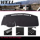 Suede Mat Dashboard Cover For Honda 2010-2014 Insight Wellvisors 3-777HD020 New. Price: $59.99.