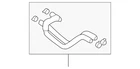 Genuine Mitsubishi Heater Hose 7805A089 New. Price: $63.96.