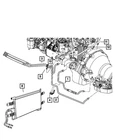 Genuine Mopar Oil Cooler Tube 5093119AB New. Price: $232.05.