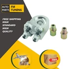 AN10 Universal Aluminum Oil Filter Cooler Adapter Silver Ford Chevrolet New. Price: $999.00.