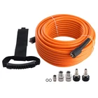 100FT High Pressure Washer Hose 5800PSI M22-14MM To 3/8" Coupler Handheld Strap New. Price: $61.48.