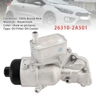 Engine Oil Filter Housing Cooler 26310-2A501 For Hyundai Accent 4 I20 I30 New. Price: $126.99.