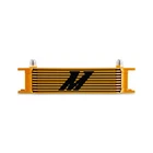 Mishimoto Universal -8AN 10-ROW Oil Cooler Gold For Engine & Transmission New. Price: $147.99.