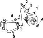 Genuine Audi Return Tube 078-115-278-B New. Price: $39.75.