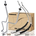 A-premium 2X Inlet & Outlet Upper Lower Trans Oil Cooler Line For Jeep Liberty New. Price: $90.98.