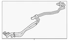 Genuine Land-rover Automatic Transmission Oil Cooler Hose Assembly LR035552 New. Price: $259.36.