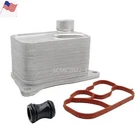 Oil Cooler W/ Gakset &seal 06L117021C For Vw Golf Audi A3 A4 A5 Q3 Tt 1.8T 2.0T New. Price: $59.92.