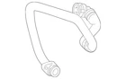 Genuine Mercedes-benz Coolant Pipe 222-501-47-01 New. Price: $78.75.