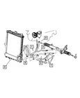 Genuine Mopar Power Steering Cooler 55056348AC New. Price: $154.00.