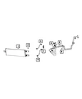 Genuine Mopar Transmission Oil Cooler 68592059AA New. Price: $73.13.