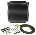 Derale 13614 Transmission Cooler 9000 Series Plate & Fin Aluminum Black New. Price: $128.46.