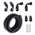 12FT AN10 -10AN Fitting Stainless Steel Braided Oil Fuel Hose Line Ends Kit New. Price: $40.59.